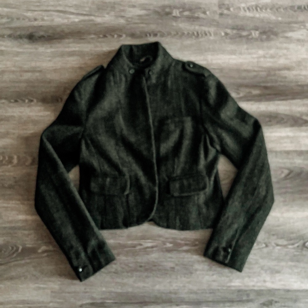 Wool cadet jacket